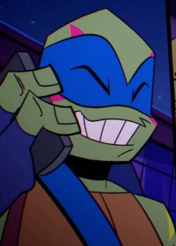 happy leo on the phone!