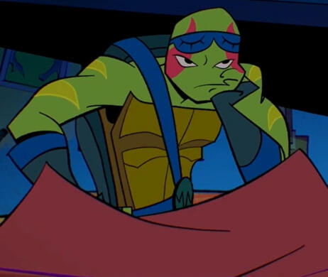 leo, pouty and sleepy.